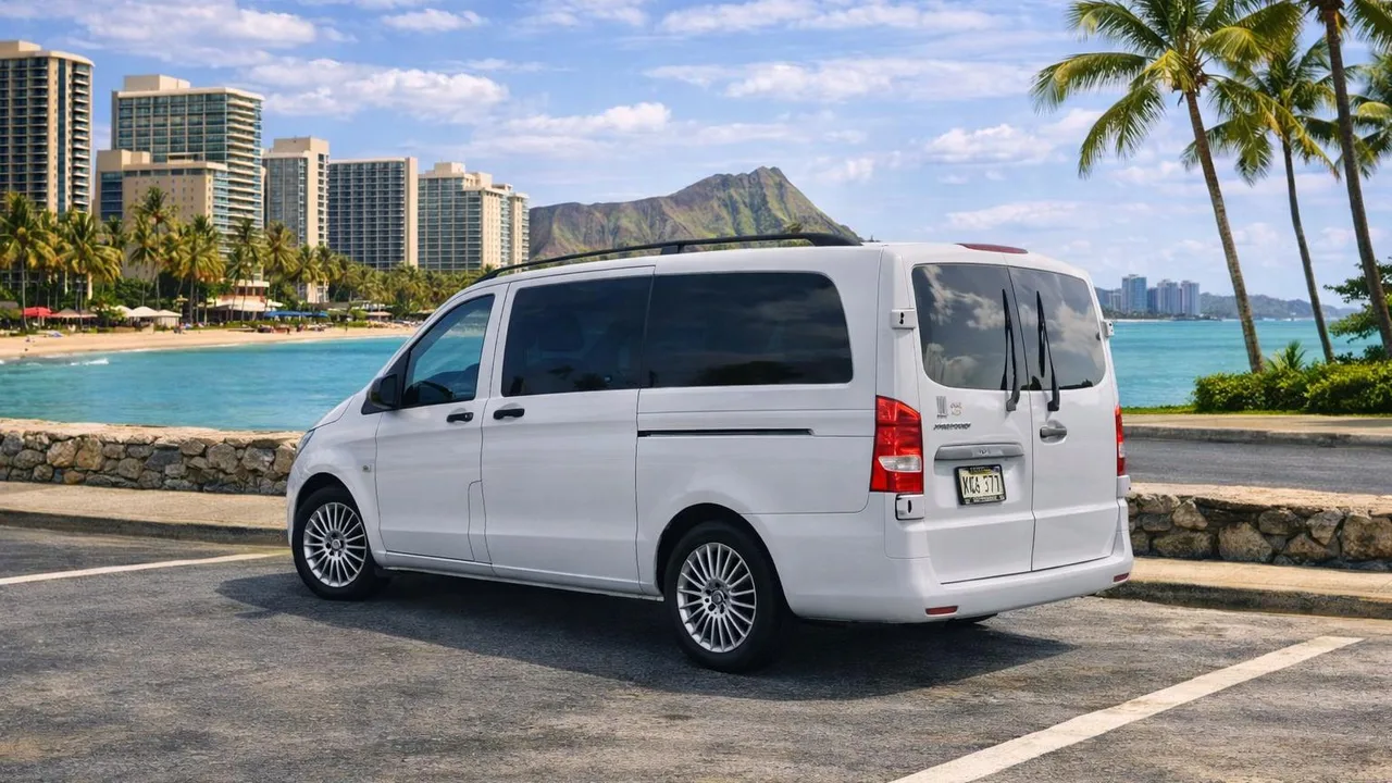 2019 Mercedes-benz Metris Base from the Island Luxe fleet on Oʻahu