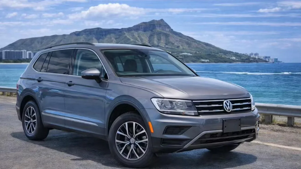 2020 Volkswagen Tiguan SE from the Island Luxe fleet on Oʻahu