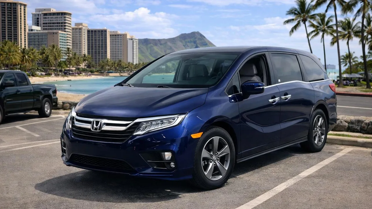 2021 Honda Odyssey EX-L from the Island Luxe fleet on Oʻahu
