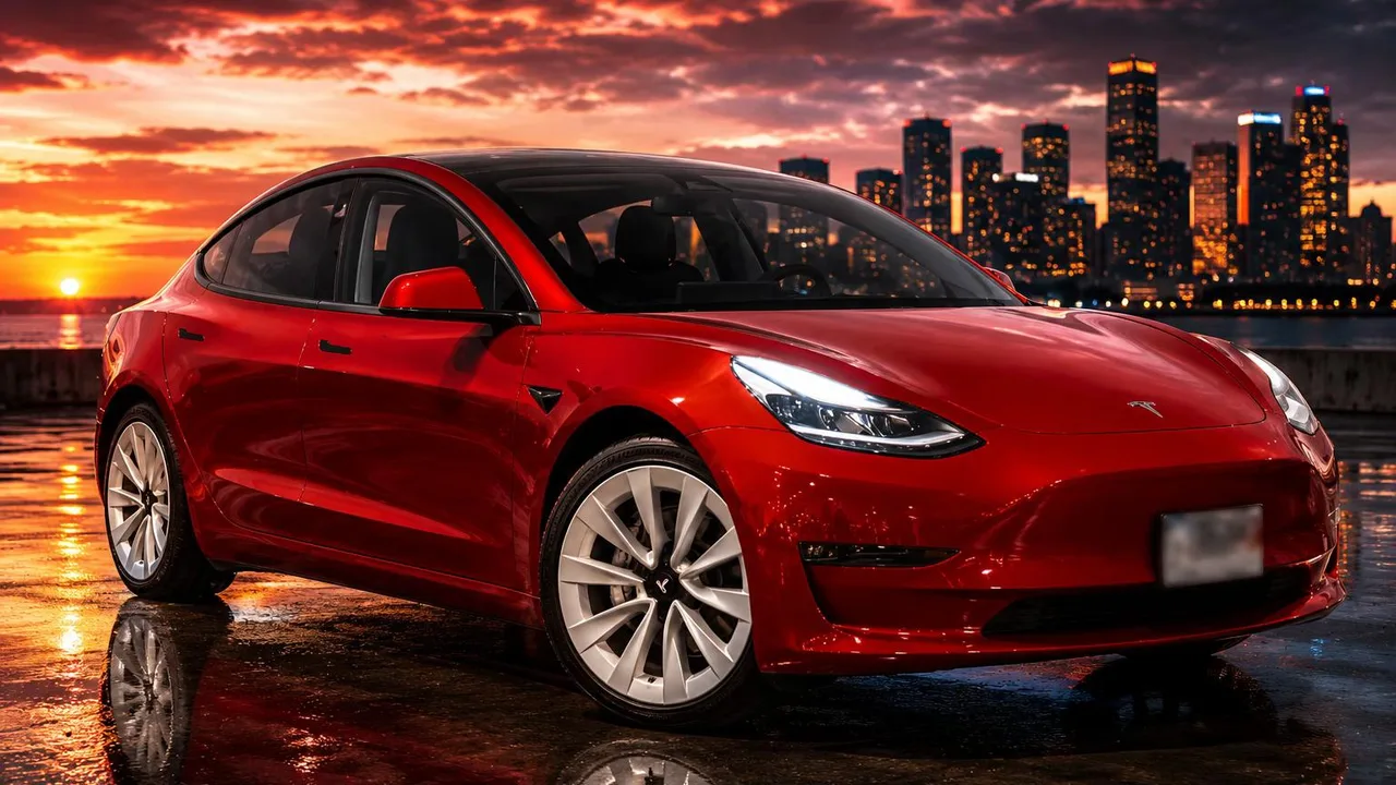 2021 Tesla Model 3 Long Range from the Island Luxe fleet on Oʻahu