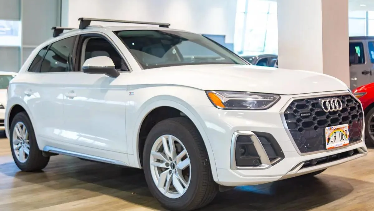 2022 Audi Q5 S line Premium from the Island Luxe fleet on Oʻahu