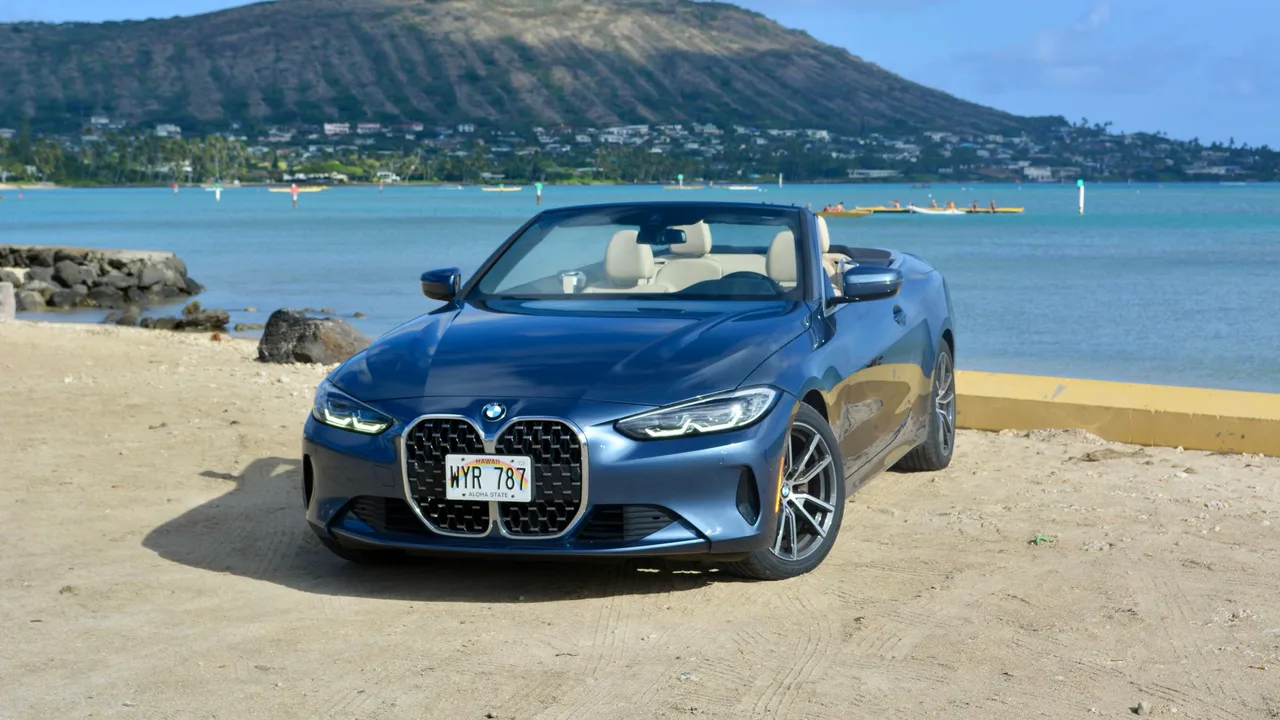 2022 BMW 4 Series 430i from the Island Luxe fleet on Oʻahu