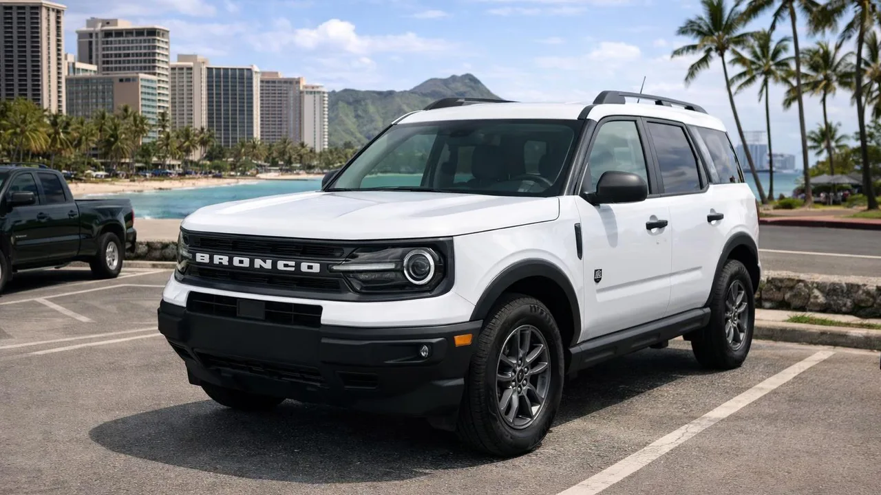 2024 Ford Bronco Sport Big Bend from the Island Luxe fleet on Oʻahu